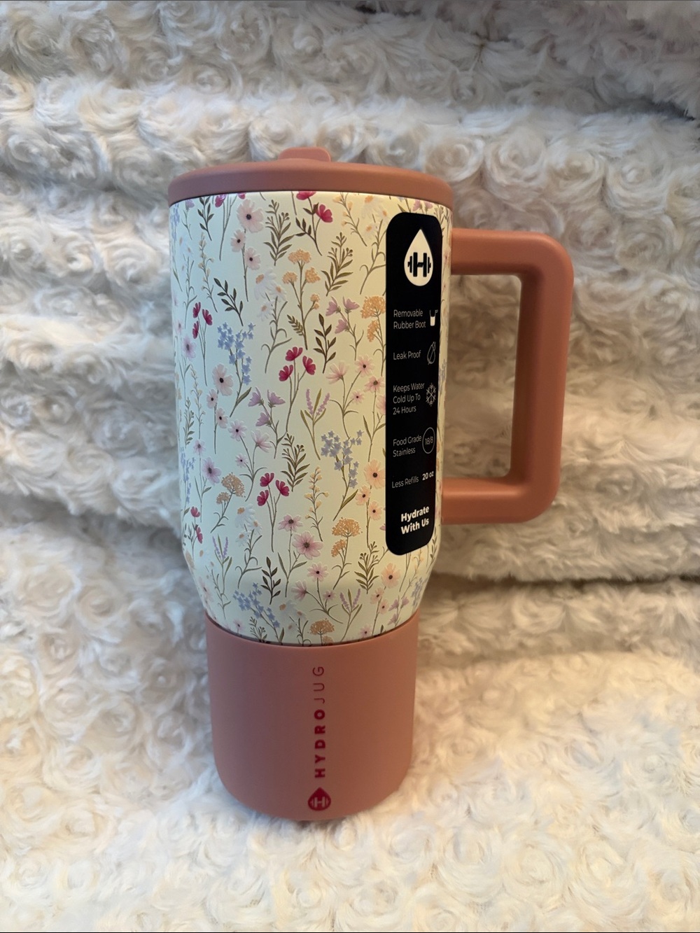 HydroJug Wildflower 20 oz Traveler